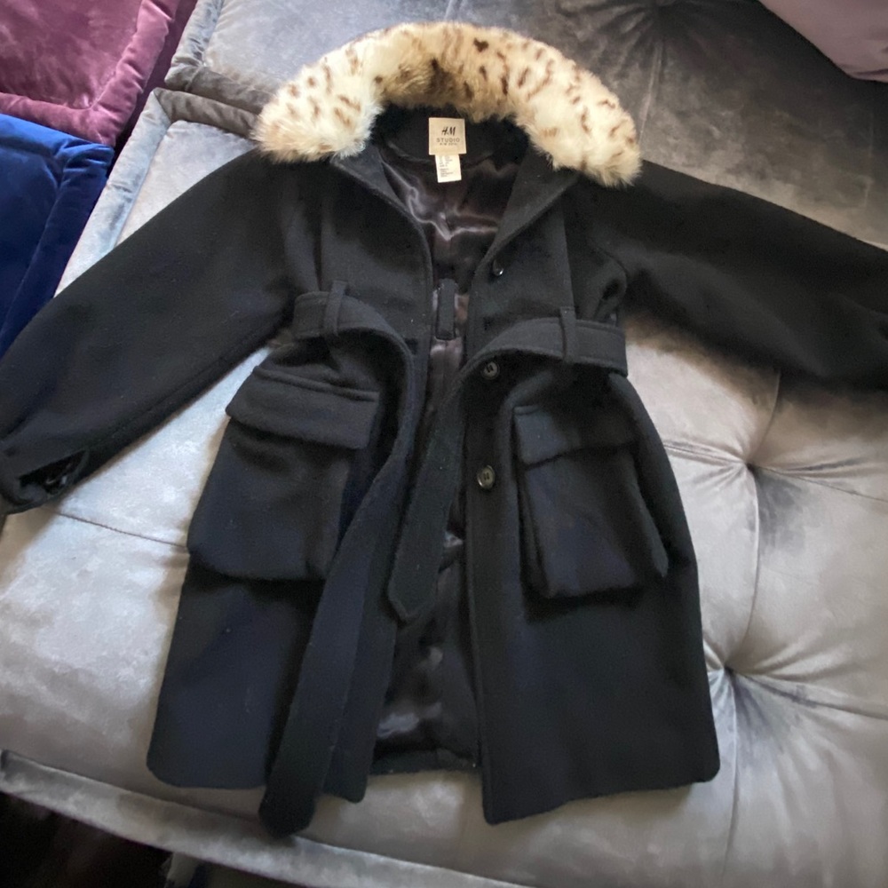 Little girls stunning PeaCoat sz 4-5